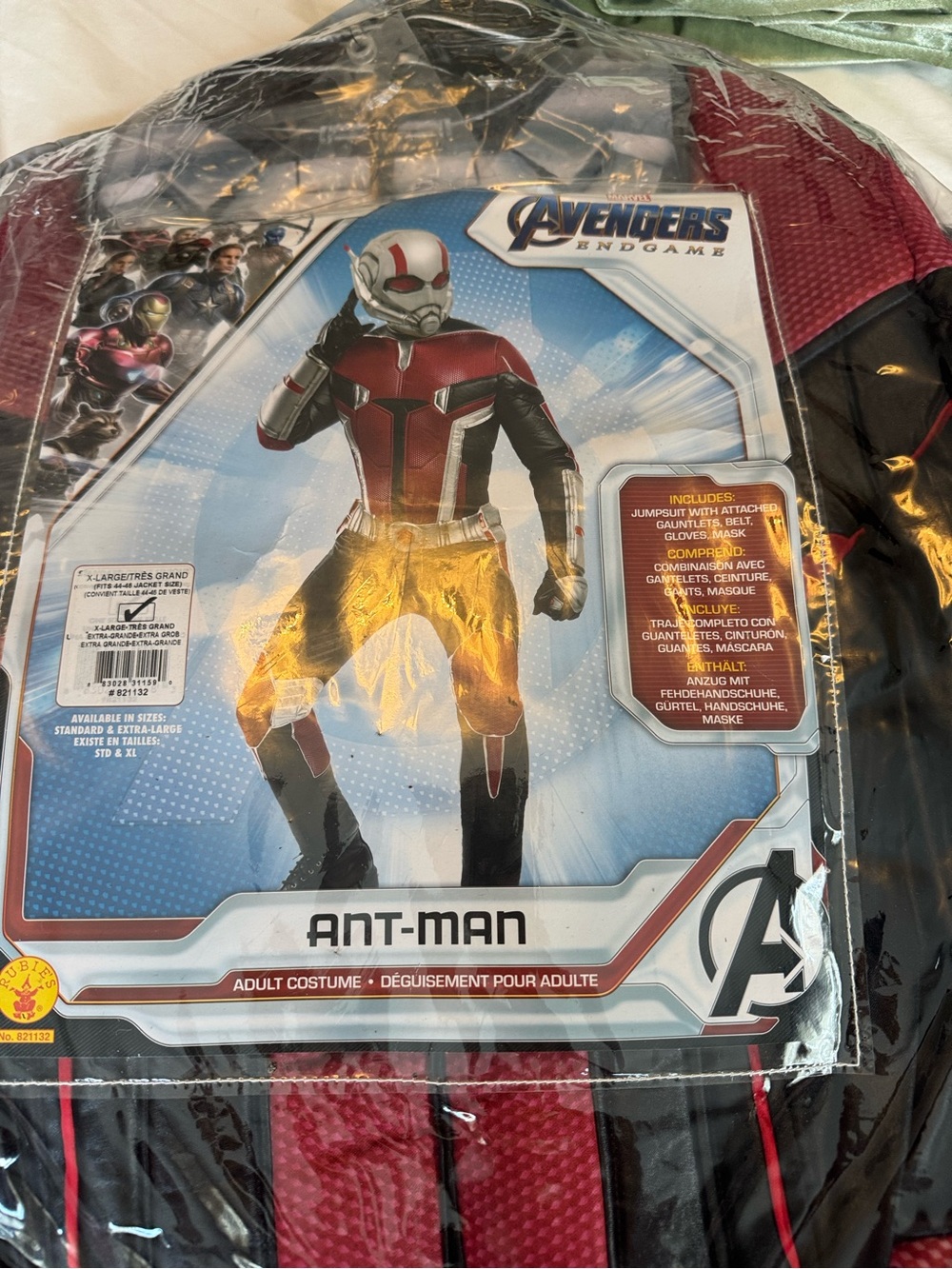 Rubie’s Marvel Avengers Endgame Ant-Man Grand Heritage Costume XL